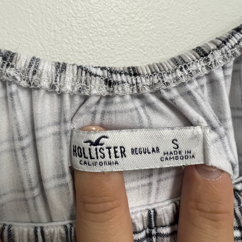 Hollister plaid babydoll dress - Picture 2 of 4